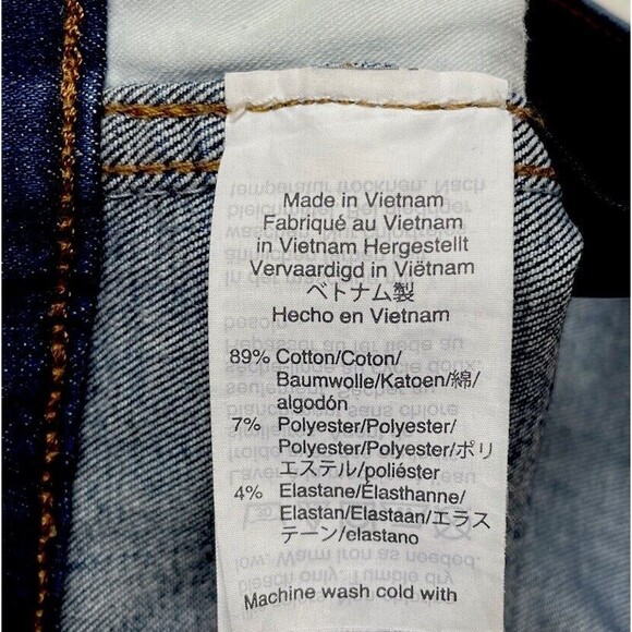 Madewell 10” High Rise Skinny Jeans Exposed Button Fly Raw Hem Women’s Size 26 - Picture 11 of 13